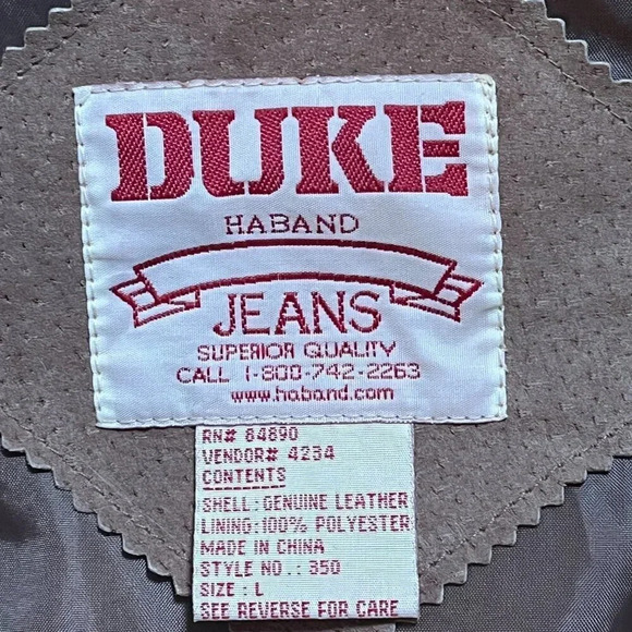 Men’s Haband Jacket Size Large - Picture 3 of 6